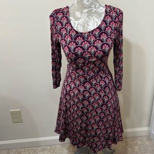 Express long sleeves dress purple size XS